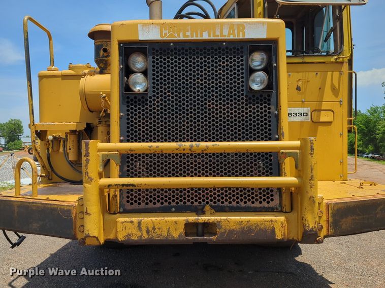image for item DW5012 1978 Caterpillar 633D elevating scraper