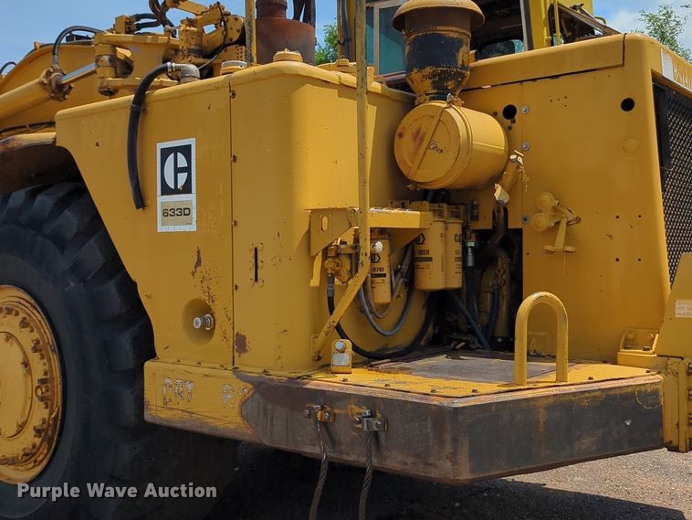 image for item DW5012 1978 Caterpillar 633D elevating scraper