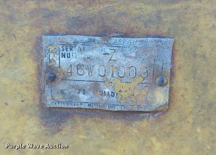 image for item DW5017 1984 Caterpillar  D7G dozer