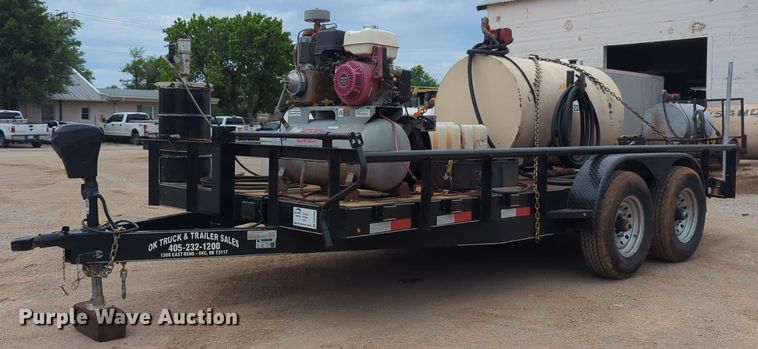 image for item DW5040 2023 Road Boss 167K utility trailer