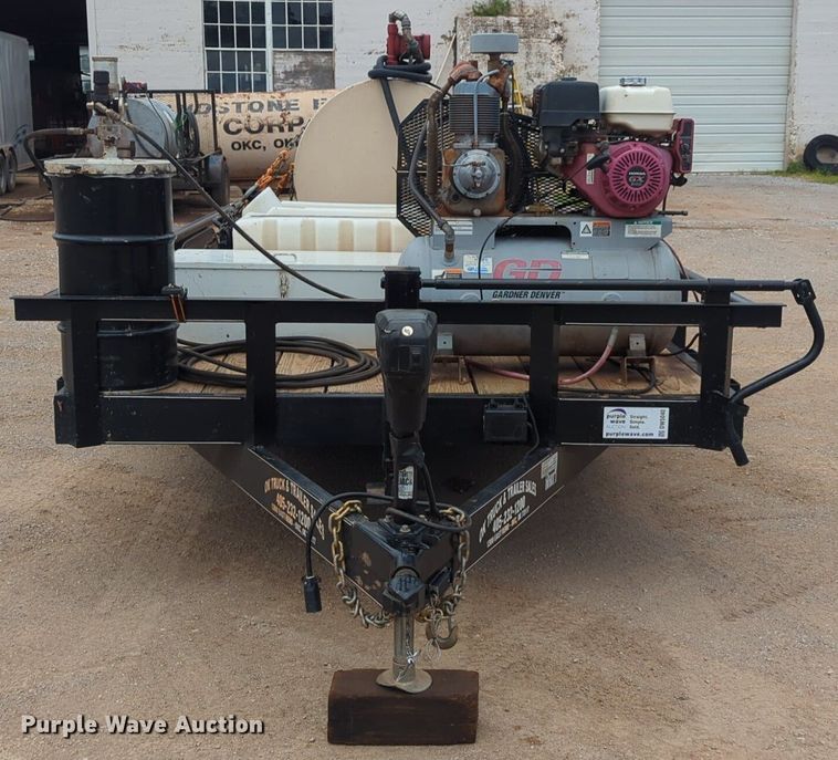 image for item DW5040 2023 Road Boss 167K utility trailer