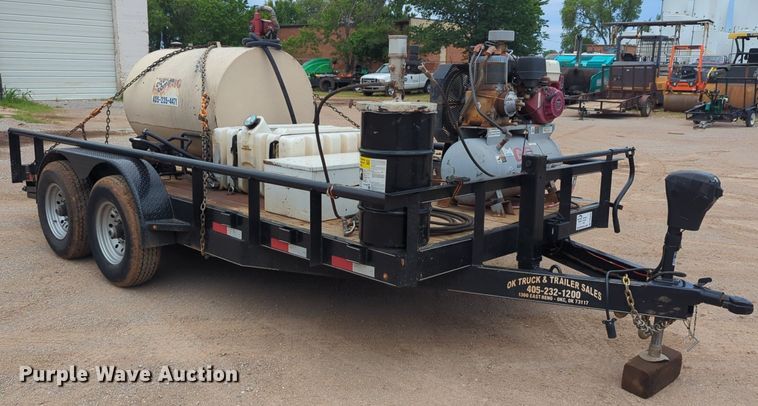 image for item DW5040 2023 Road Boss 167K utility trailer