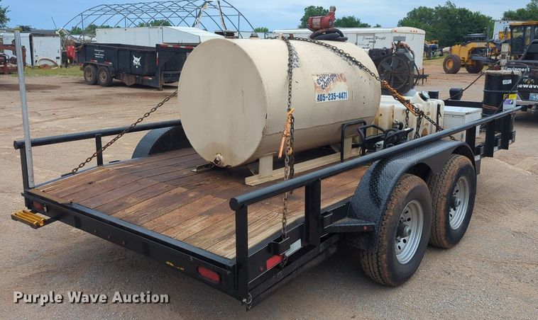 image for item DW5040 2023 Road Boss 167K utility trailer