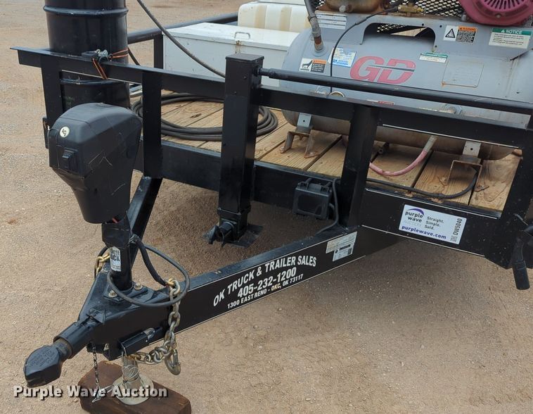 image for item DW5040 2023 Road Boss 167K utility trailer