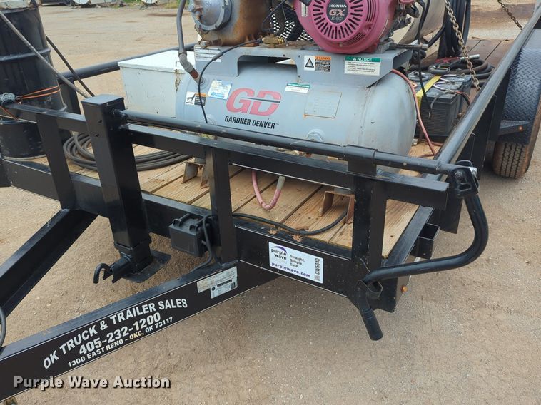 image for item DW5040 2023 Road Boss 167K utility trailer