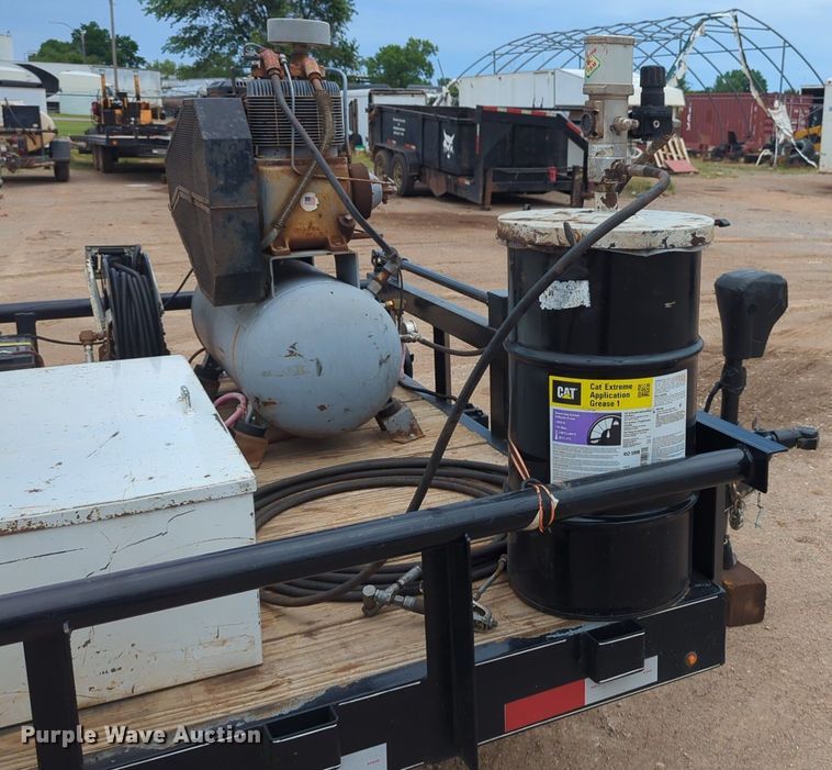 image for item DW5040 2023 Road Boss 167K utility trailer