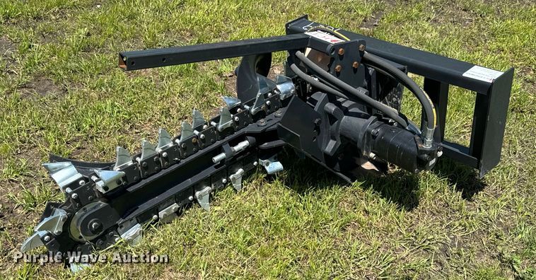 image for item DX0491 JCT skid steer trencher
