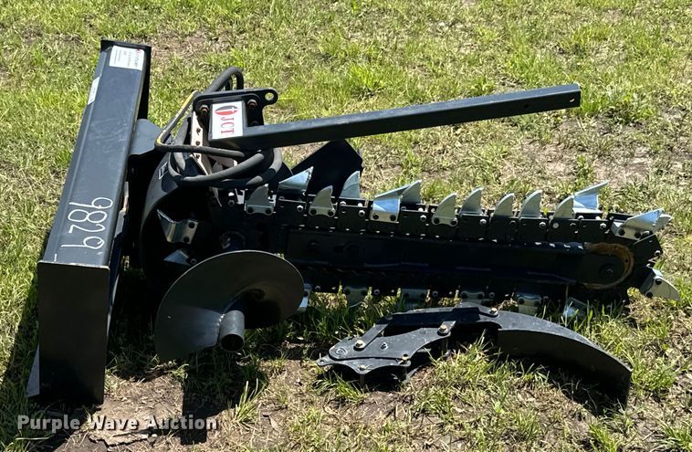 image for item DX0491 JCT skid steer trencher