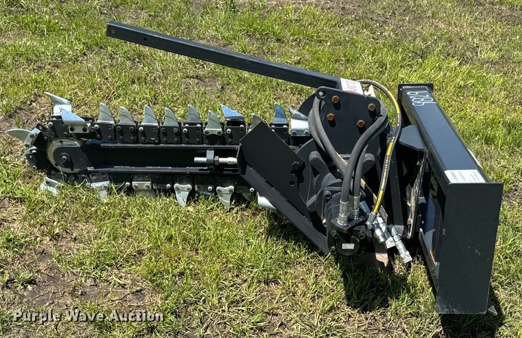 image for item DX0491 JCT skid steer trencher