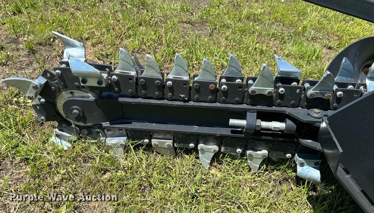 image for item DX0491 JCT skid steer trencher