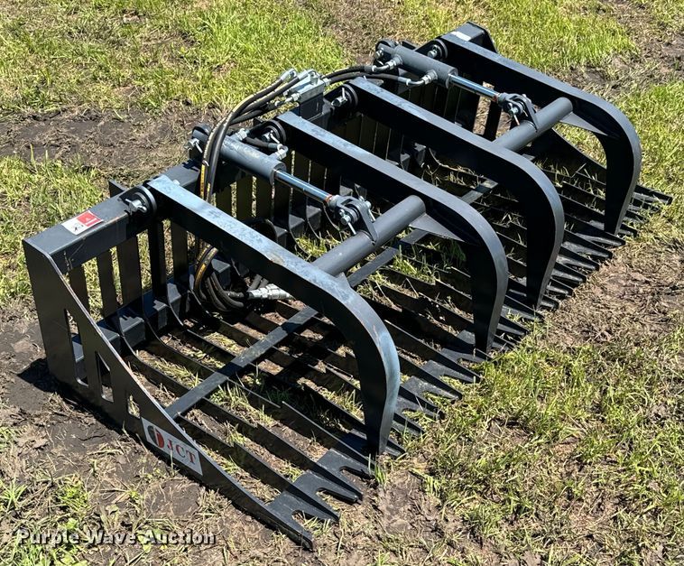 image for item DX0501 JCT skid steer grapple bucket