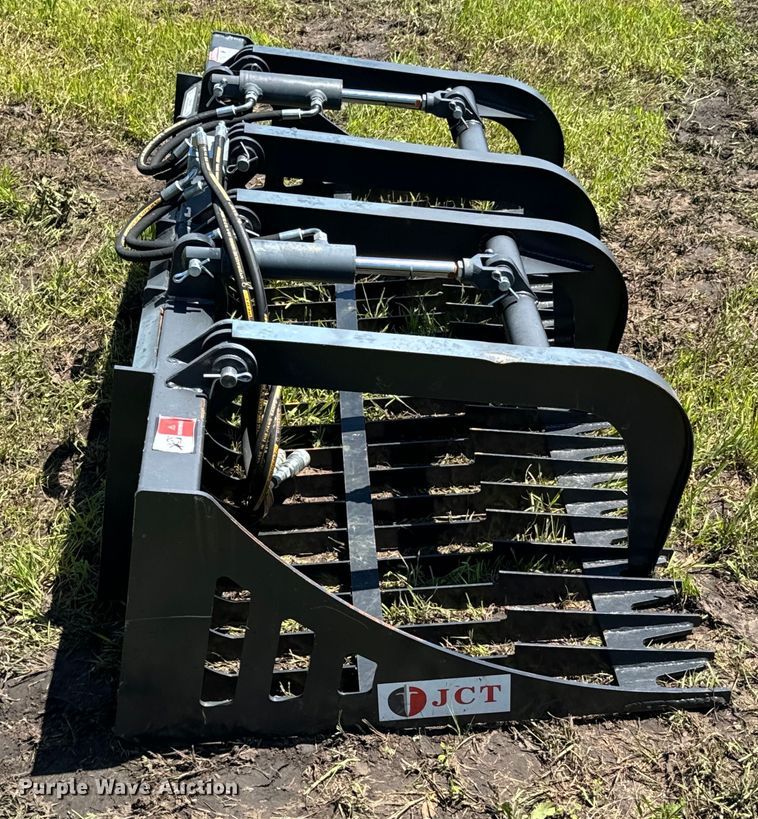 image for item DX0501 JCT skid steer grapple bucket