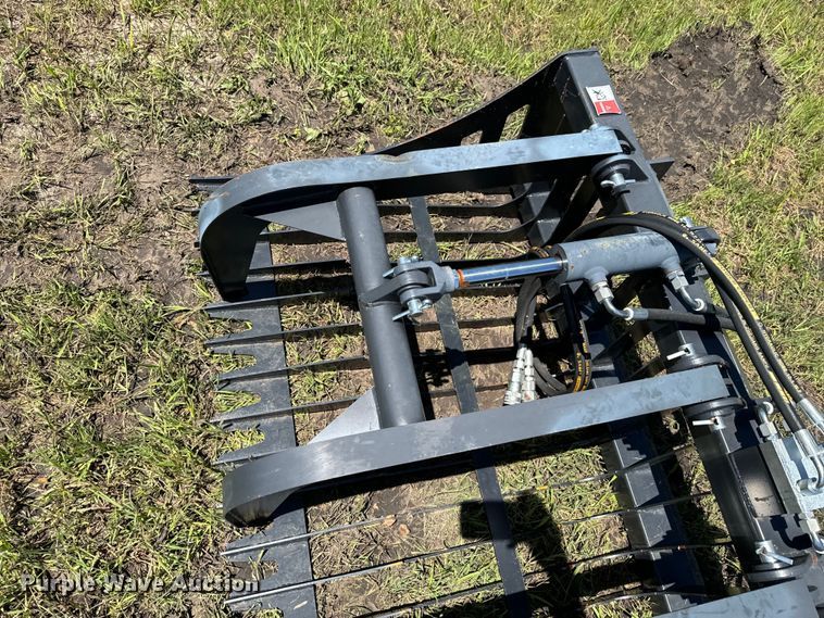 image for item DX0501 JCT skid steer grapple bucket