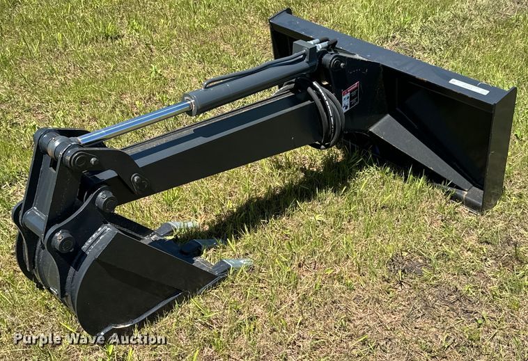 image for item DX0505 JCT skid steer backhoe