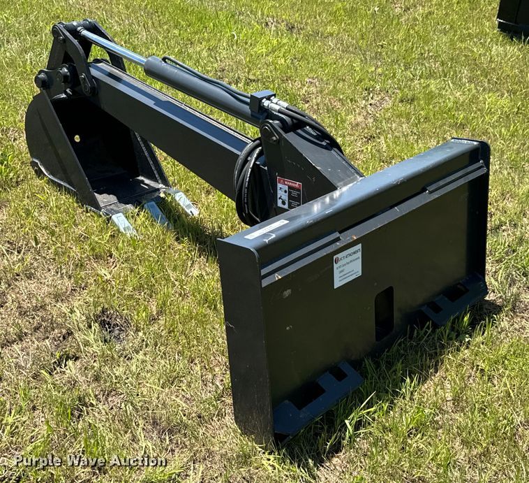 image for item DX0505 JCT skid steer backhoe