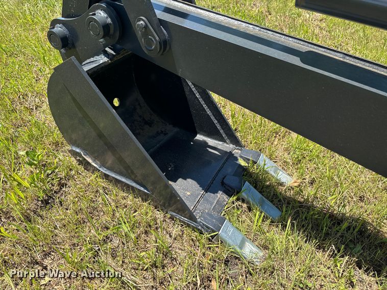 image for item DX0505 JCT skid steer backhoe