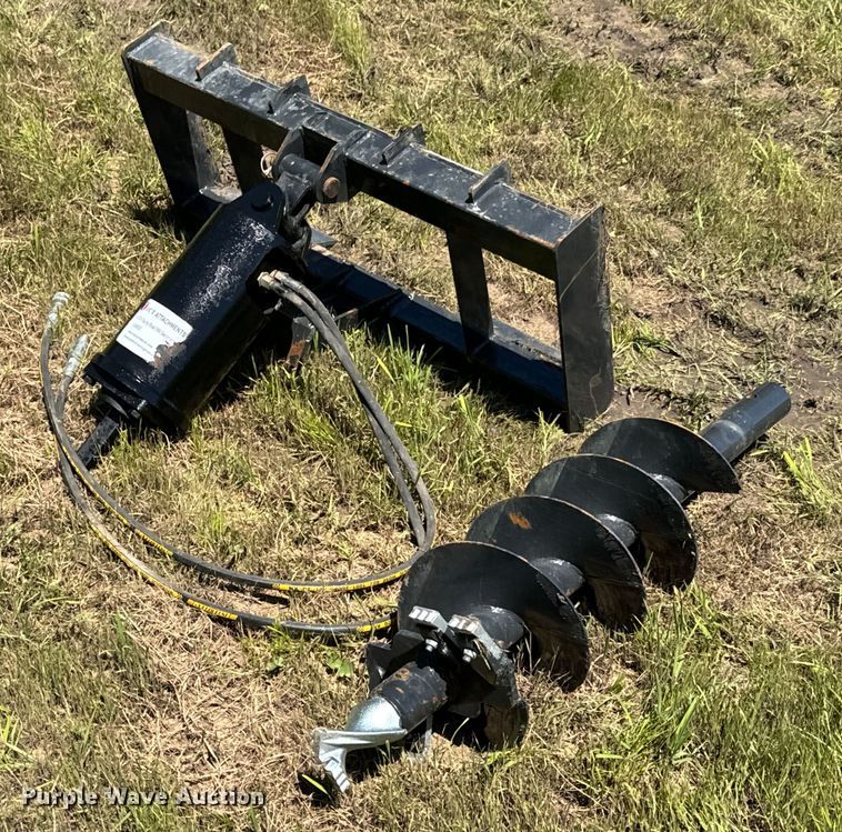 JCT skid steer auger in Yates Center, KS Item DX0509 for sale Purple Wave