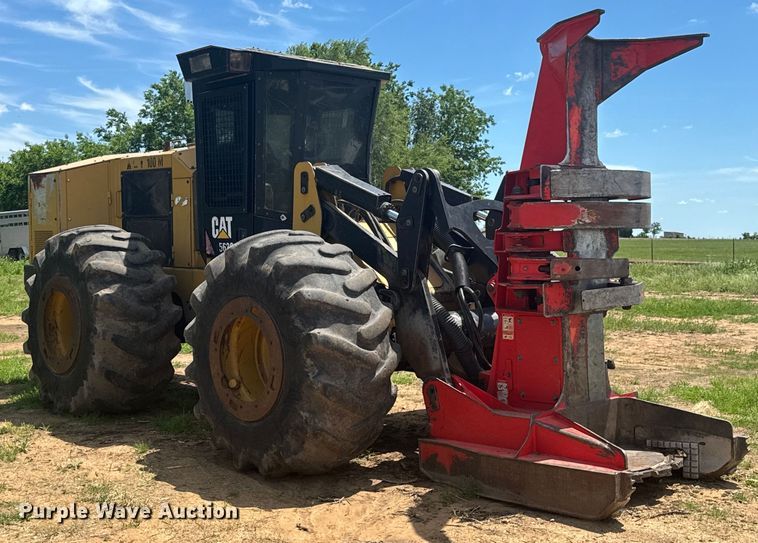 image for item DX0517 2013 Caterpillar 563C feller buncher