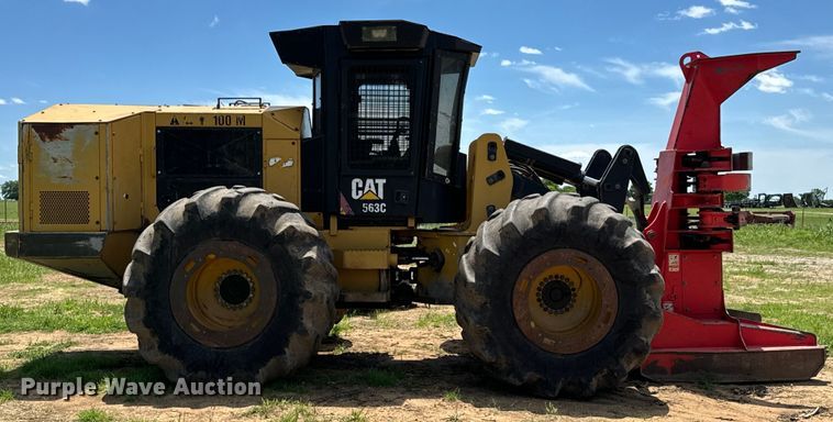 image for item DX0517 2013 Caterpillar 563C feller buncher