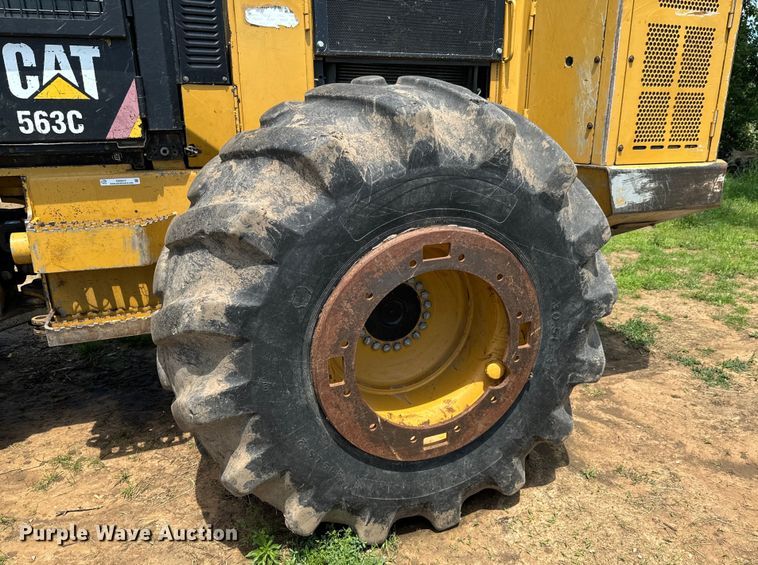 image for item DX0517 2013 Caterpillar 563C feller buncher