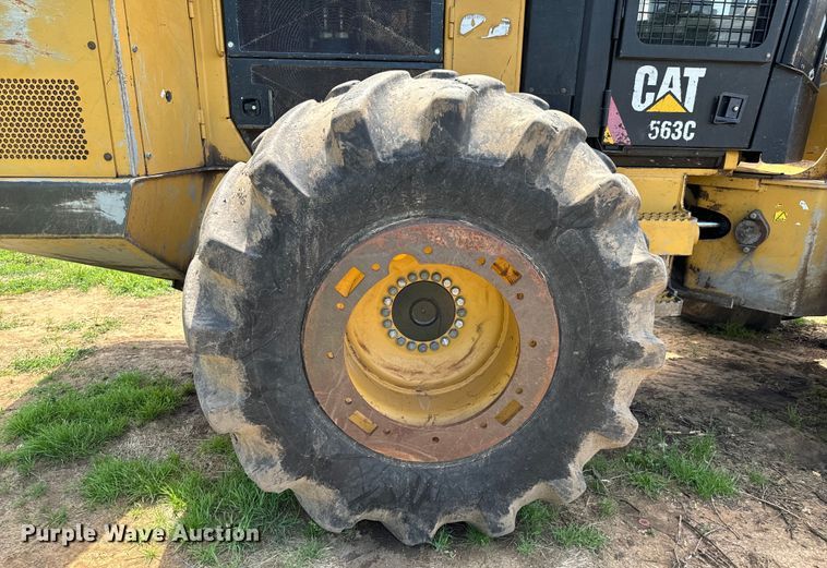 image for item DX0517 2013 Caterpillar 563C feller buncher