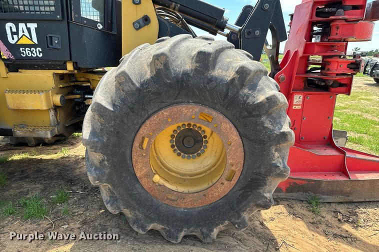 image for item DX0517 2013 Caterpillar 563C feller buncher