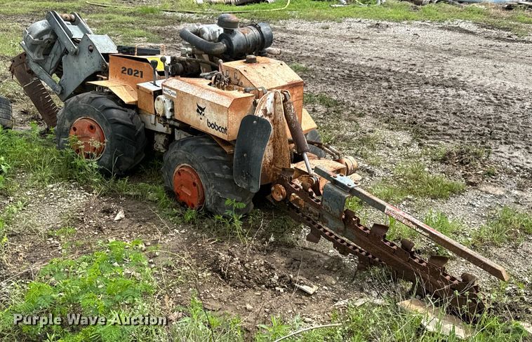 image for item DX0555 1990 Bobcat 2021 trencher
