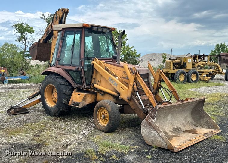 image for item DX0605 1990 Case 580K Construction King backhoe