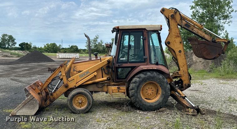 image for item DX0605 1990 Case 580K Construction King backhoe