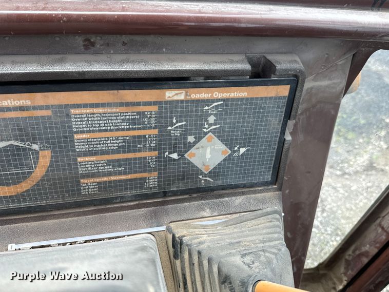 image for item DX0605 1990 Case 580K Construction King backhoe