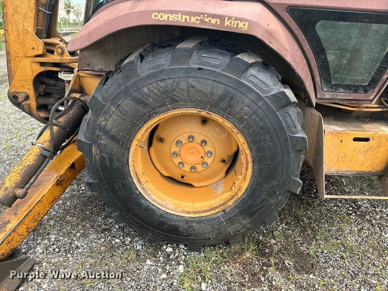 image for item DX0605 1990 Case 580K Construction King backhoe