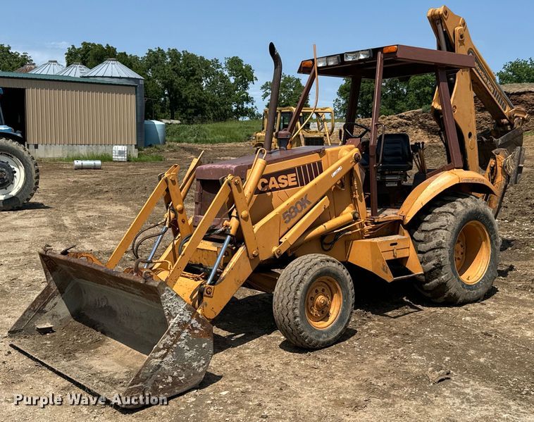 image for item DX0606 1988 Case 580K Construction King backhoe