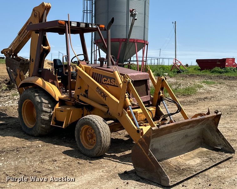 image for item DX0606 1988 Case 580K Construction King backhoe