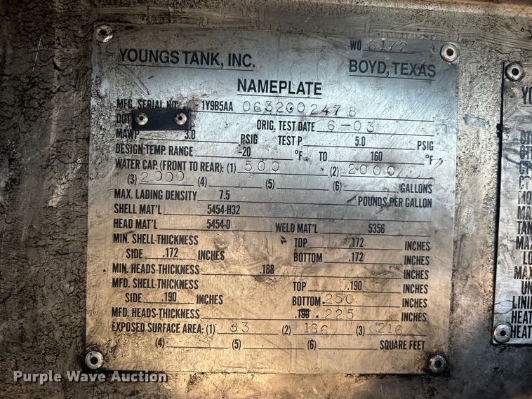 image for item EG1422 2004 Freightliner  fuel truck