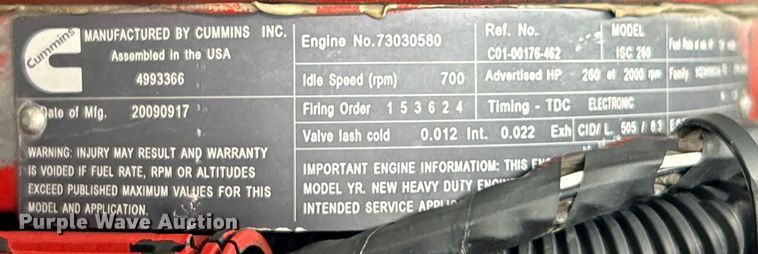 image for item EG1516 2010 Freightliner M2 Business Class  utility / service truck