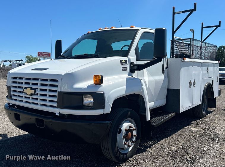 image for item EG1567 2007 Chevrolet  C4500 utility / service truck