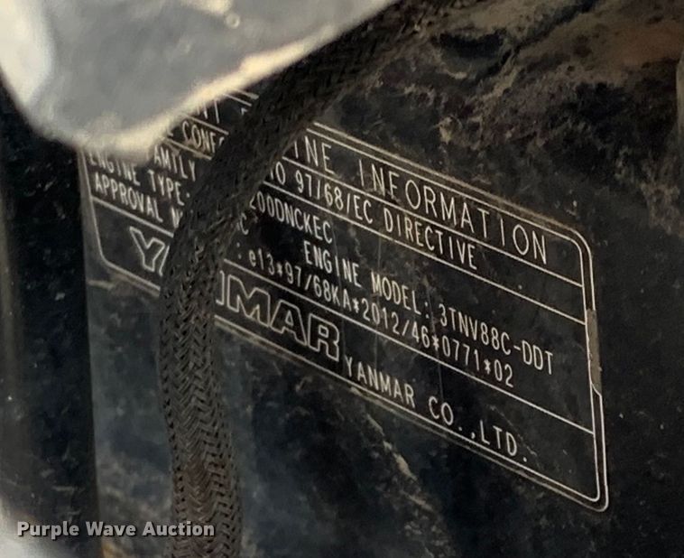 image for item EH3868 2017 Ditch Witch SK1050 compact utility loader