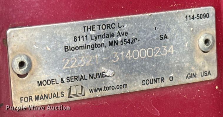 image for item EH6853 2014 Toro TX420  Dingo compact utility loader