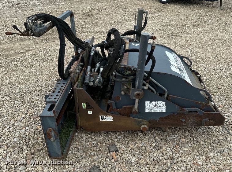 image for item EH6859 Zanetis skid steer cold planer