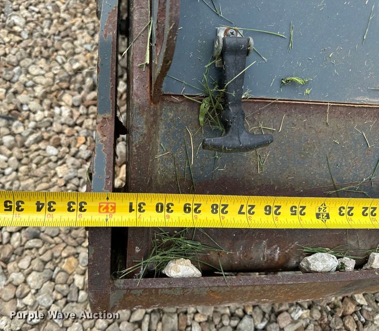 image for item EH6859 Zanetis skid steer cold planer