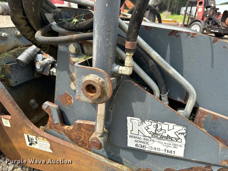 image for item EH6859 Zanetis skid steer cold planer
