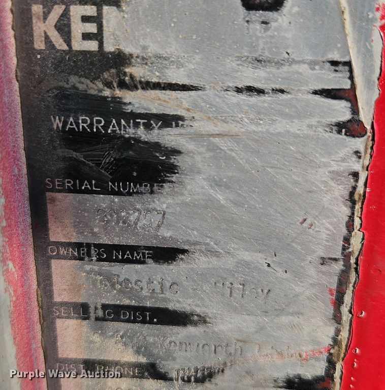 image for item EI3564 1974 Kenworth tank truck