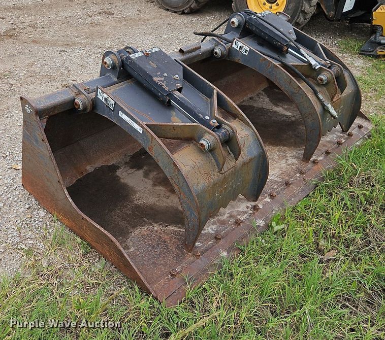 image for item EI3845 Edge 500486 skid steer grapple bucket