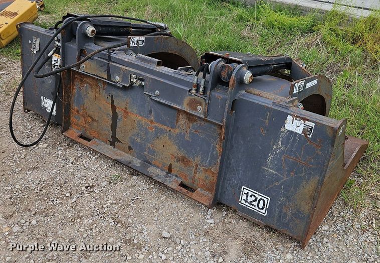 image for item EI3845 Edge 500486 skid steer grapple bucket