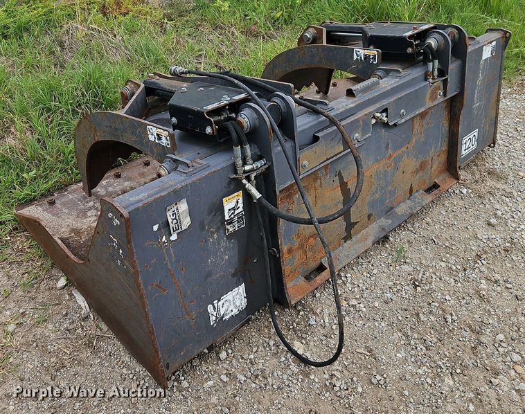 image for item EI3845 Edge 500486 skid steer grapple bucket