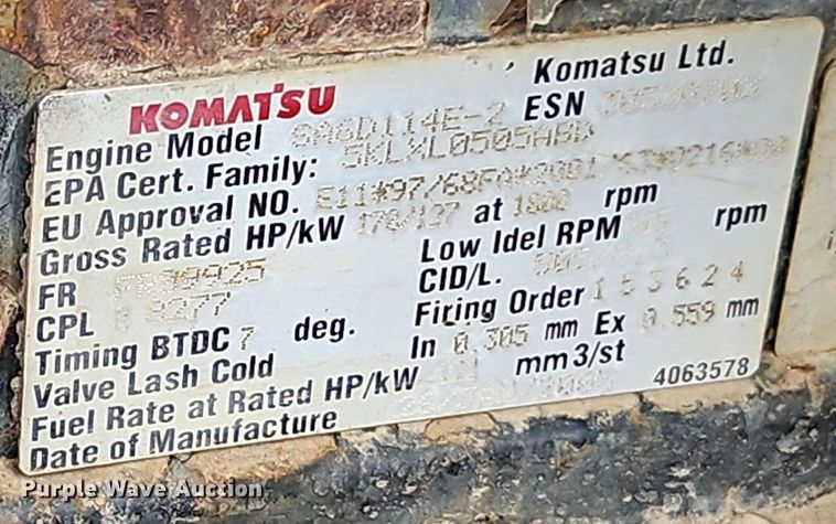 image for item EI3849 2006 Komatsu D61EX-15 dozer