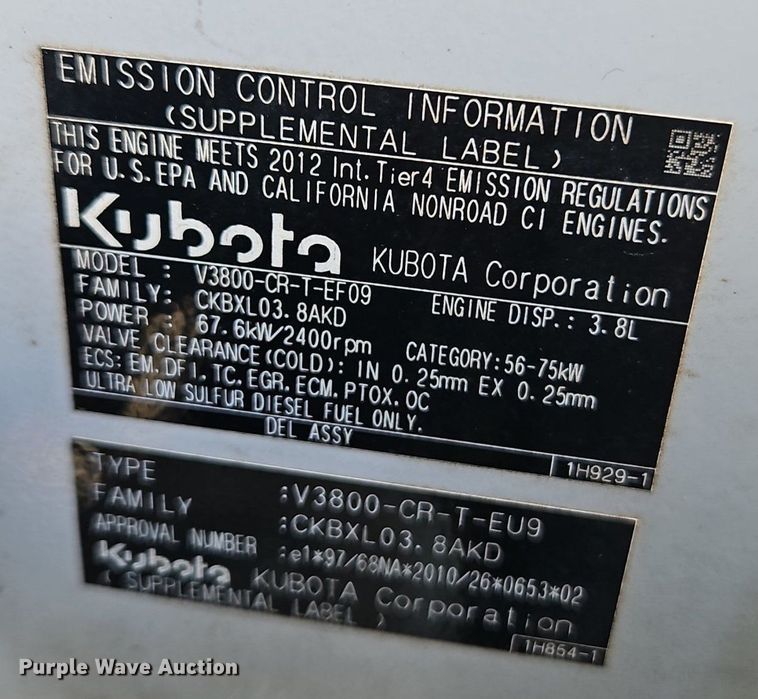 image for item EI3858 2013 Takeuchi  TL10 tracked skid steer loader