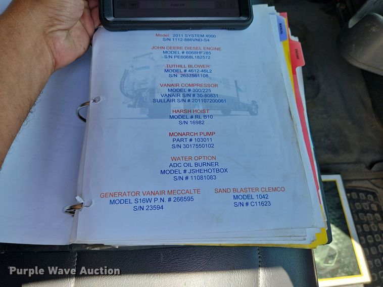 image for item EI3883 2012 Freightliner  Business Class M2 vacuum truck