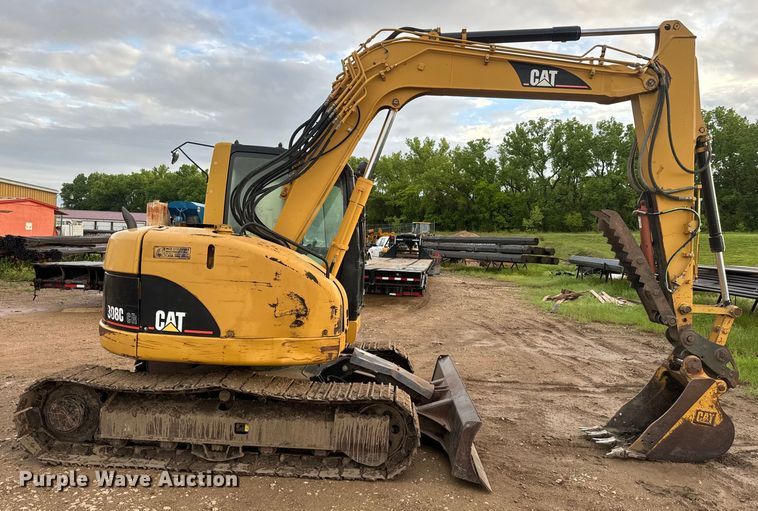 image for item EJ2795 2006 Caterpillar 308C mini excavator
