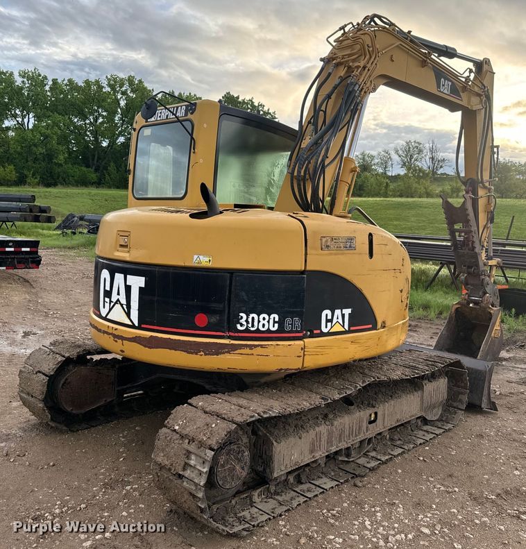 image for item EJ2795 2006 Caterpillar 308C mini excavator